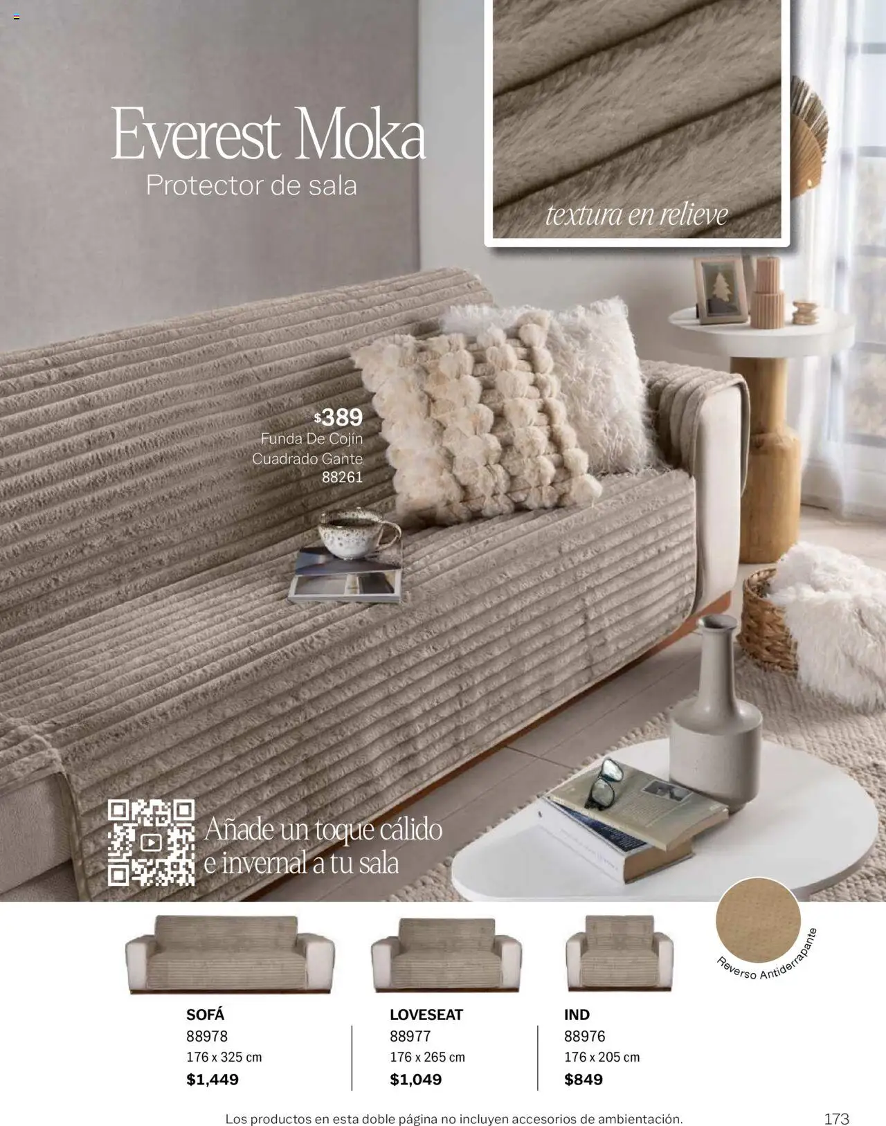 Nuevas ofertas de Vianney válidas en toda la República Mexicana desde el 15.08.2025. ¡Encuentra las mejores ofertas en Vianney - Catálogo Invierno! | Página: 175 | Productos: Sofá, Funda