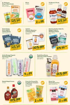 Preview of Sprouts weekly ads valid from 31.12.2025 | Page: 13 | Products: Cider, Cheese, Tea, Water