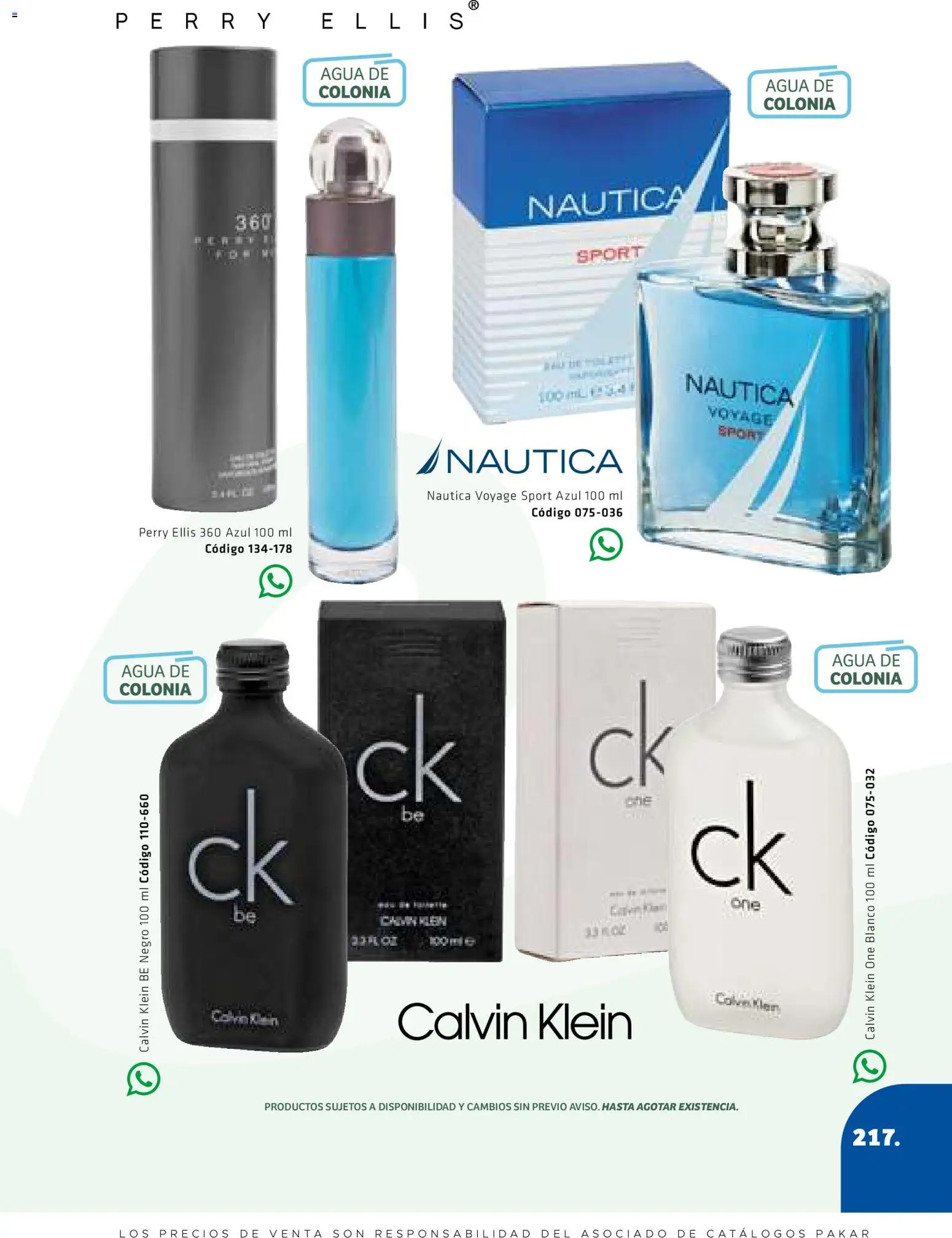 Nuevas ofertas de SC Pakar válidas en toda la República Mexicana desde el 27.02.2026. ¡Encuentra las mejores ofertas en SC Pakar catálogo Premium Men Tomo 2! | Página: 217 | Productos: Agua