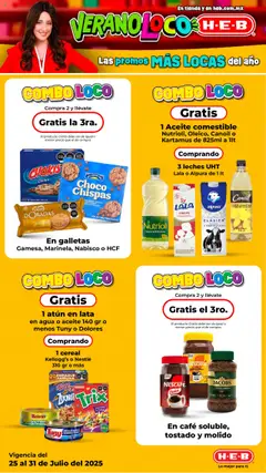 Nuevas ofertas de H-E-B válidas en toda la República Mexicana desde el 25.07.2025. ¡Encuentra las mejores ofertas en H-E-B folleto! | Página: 3