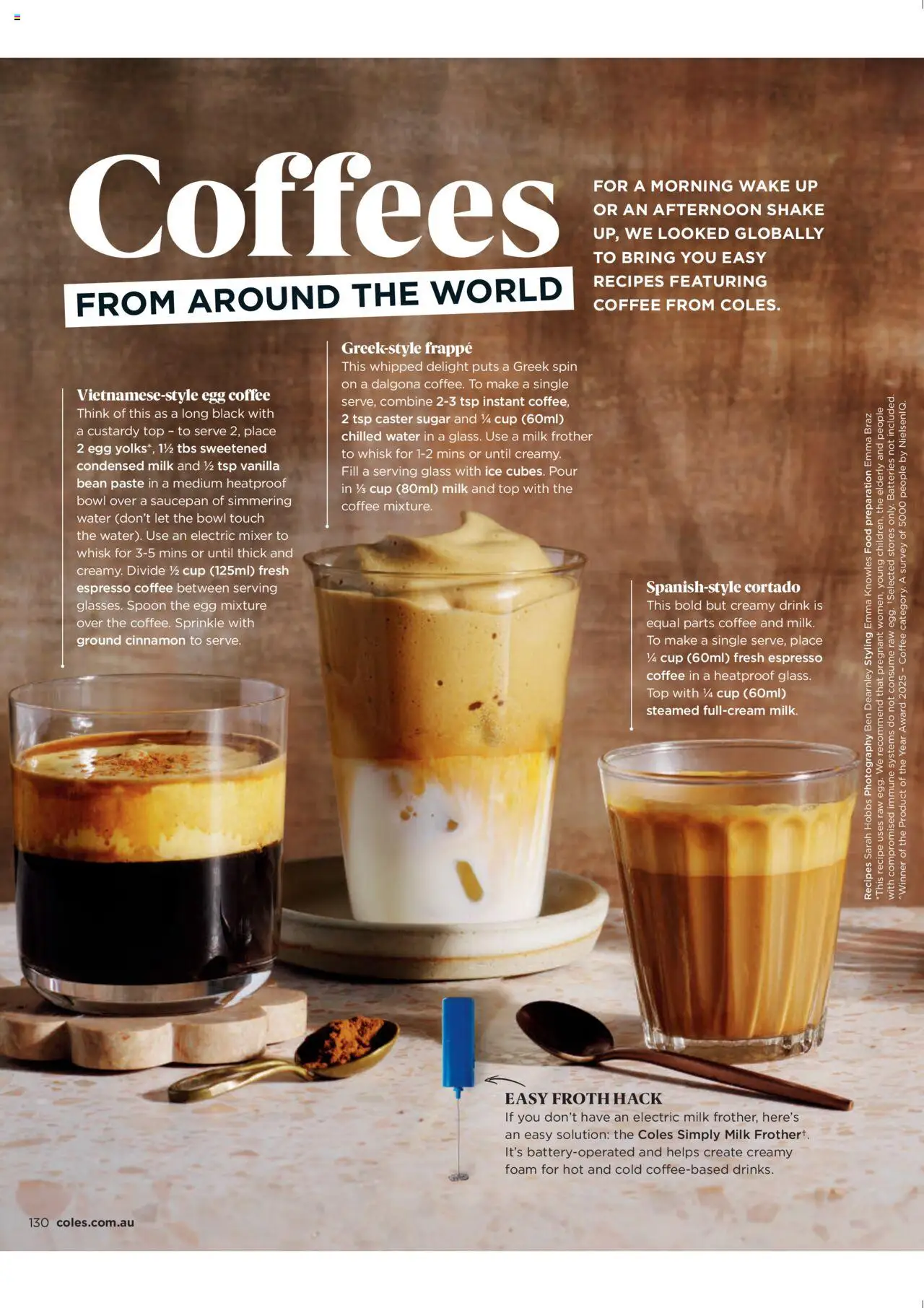 Coles catalogue - valid from 07.08.2025 | Page: 130 | Products: Milk, Coffee, Sugar, Batteries