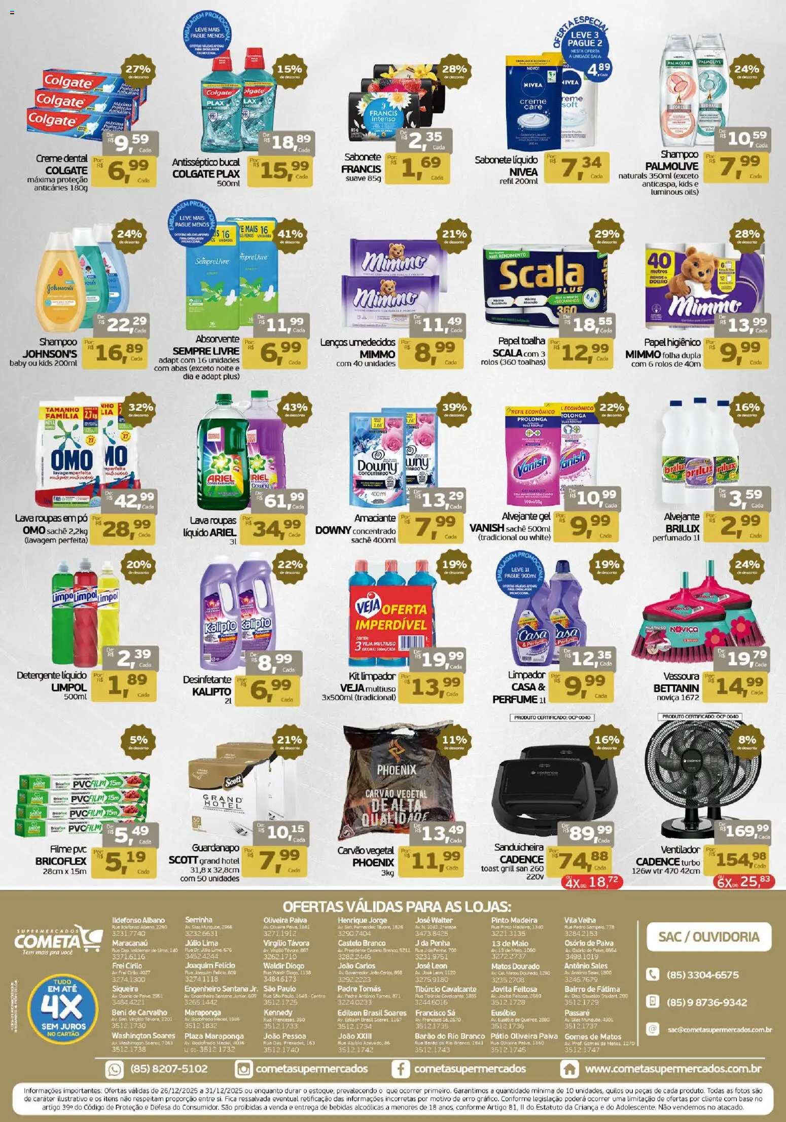 Cometa Supermercados Folheto - válido de 26.12.2025 | Página: 4