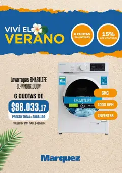 Vista previa Grupo Marquez catálogo válido desde el 03.02.2026 | Página: 10 | Productos: Lavarropas