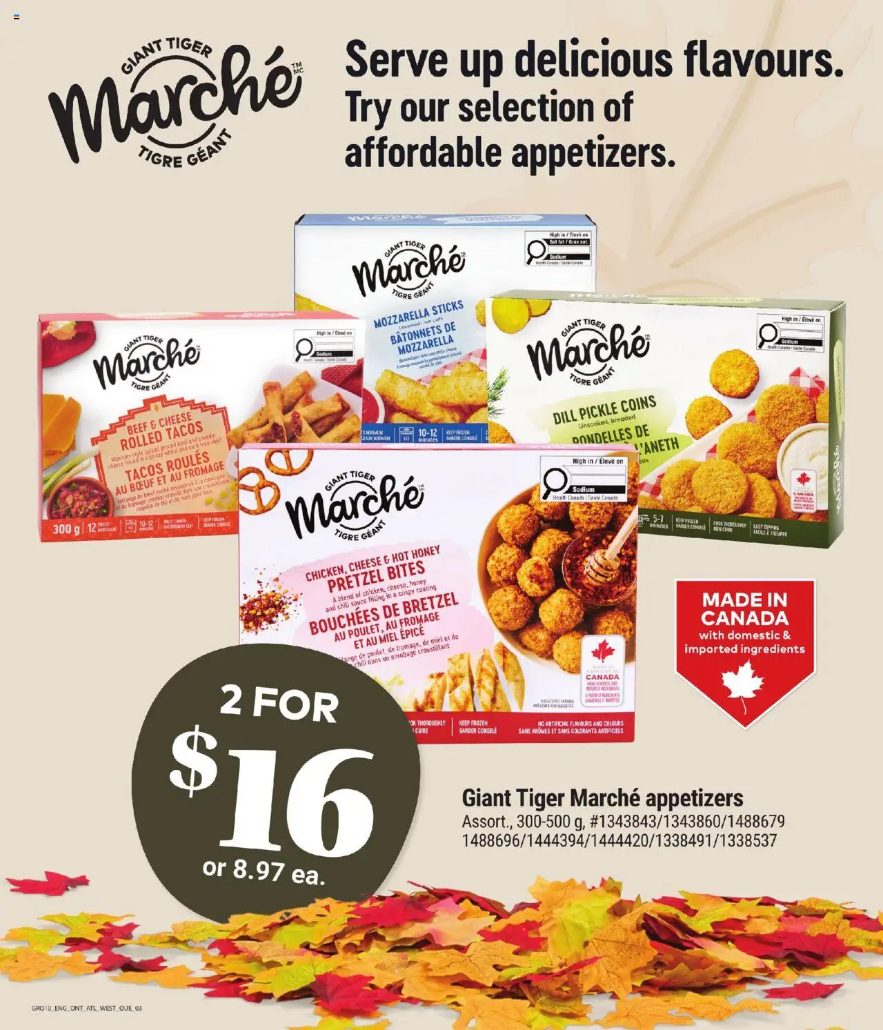 Giant Tiger flyer valid from 08.10.2025 | Page: 3 | Products: Beef, Cheese