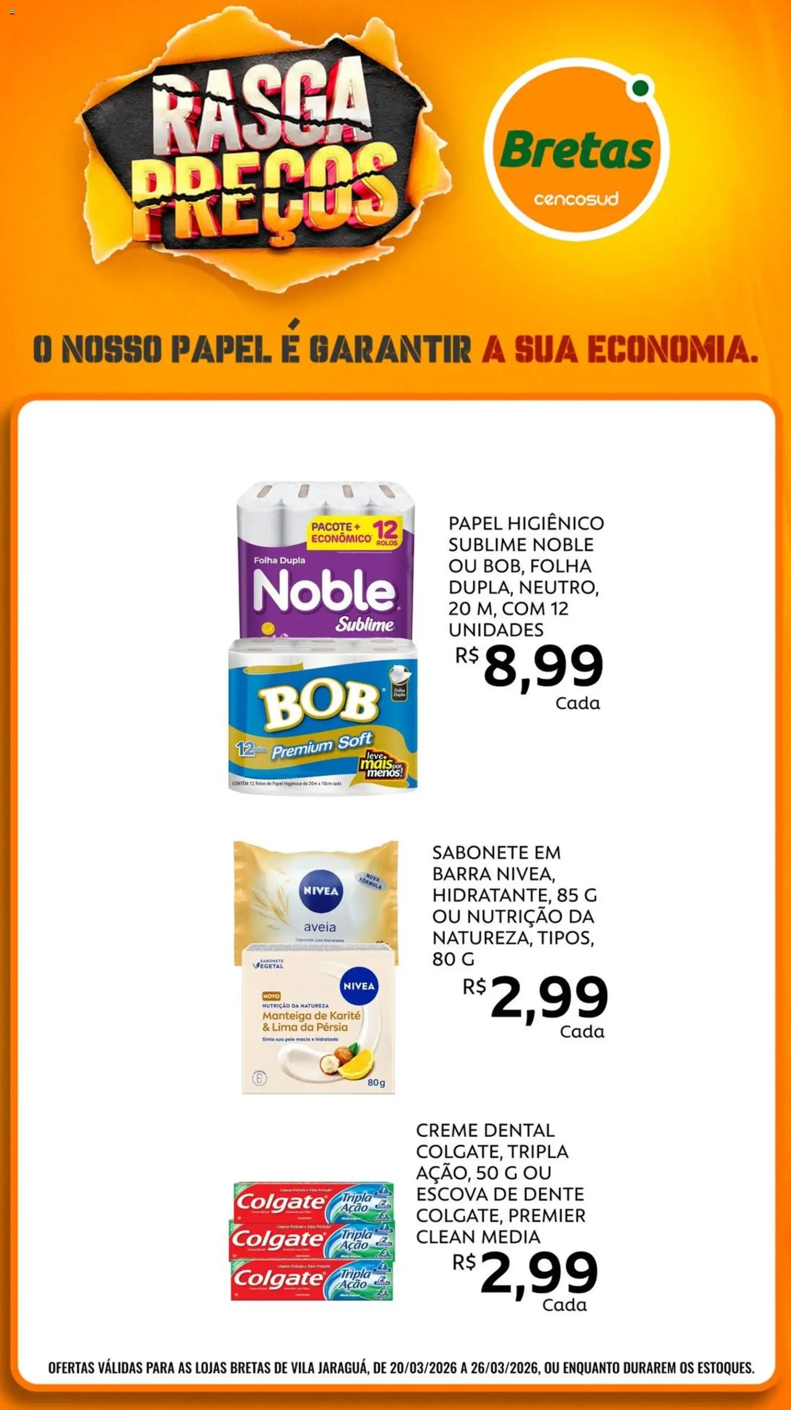 Bretas - Ofertas da semana de 20/03/2026 ? Não perca as melhores promoções! | Brasil