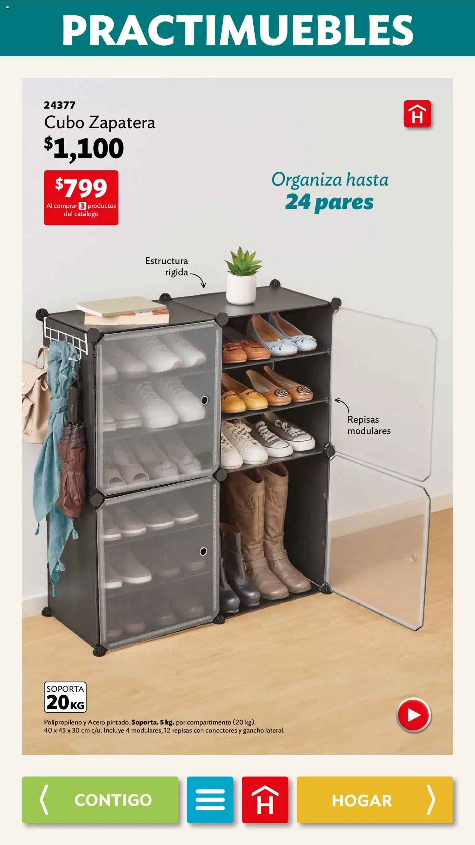 Nuevas ofertas de Betterware válidas en toda la República Mexicana desde el 01.12.2025. ¡Encuentra las mejores ofertas en Betterware campaña 12 2025! | Página: 10