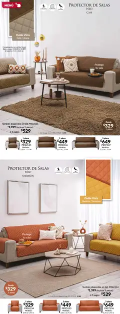 Vista previa de Colchas Concord catálogo, nuevo folleto de la tienda, válido en México a partir del 01.02.2026 | Página: 128 | Productos: Mostaza, Café, Funda