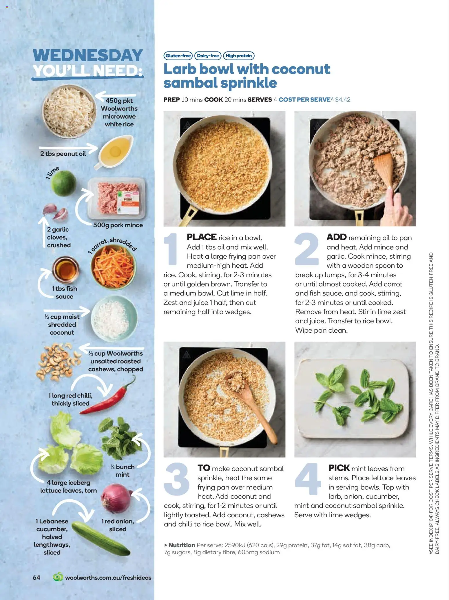 Woolworths catalogue - valid from 01.03.2026 | Page: 64 | Products: Oil, Juice, Lettuce, Sauce