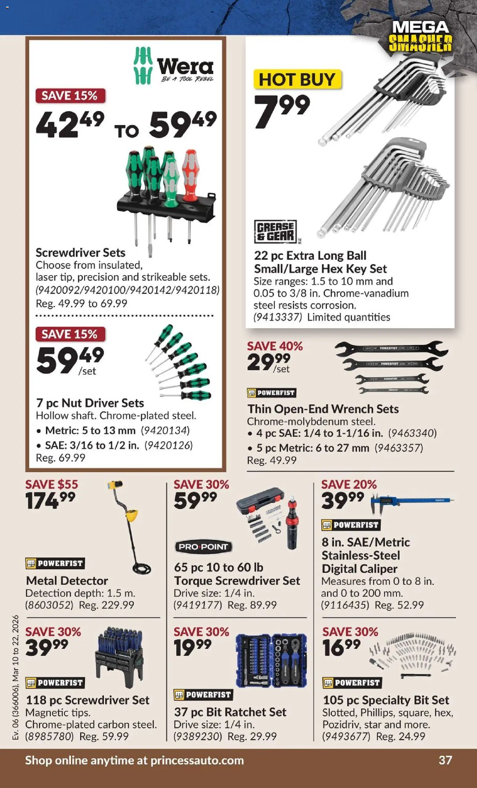 Princess Auto flyer valid from 10.03.2026 | Page: 42 | Products: PC