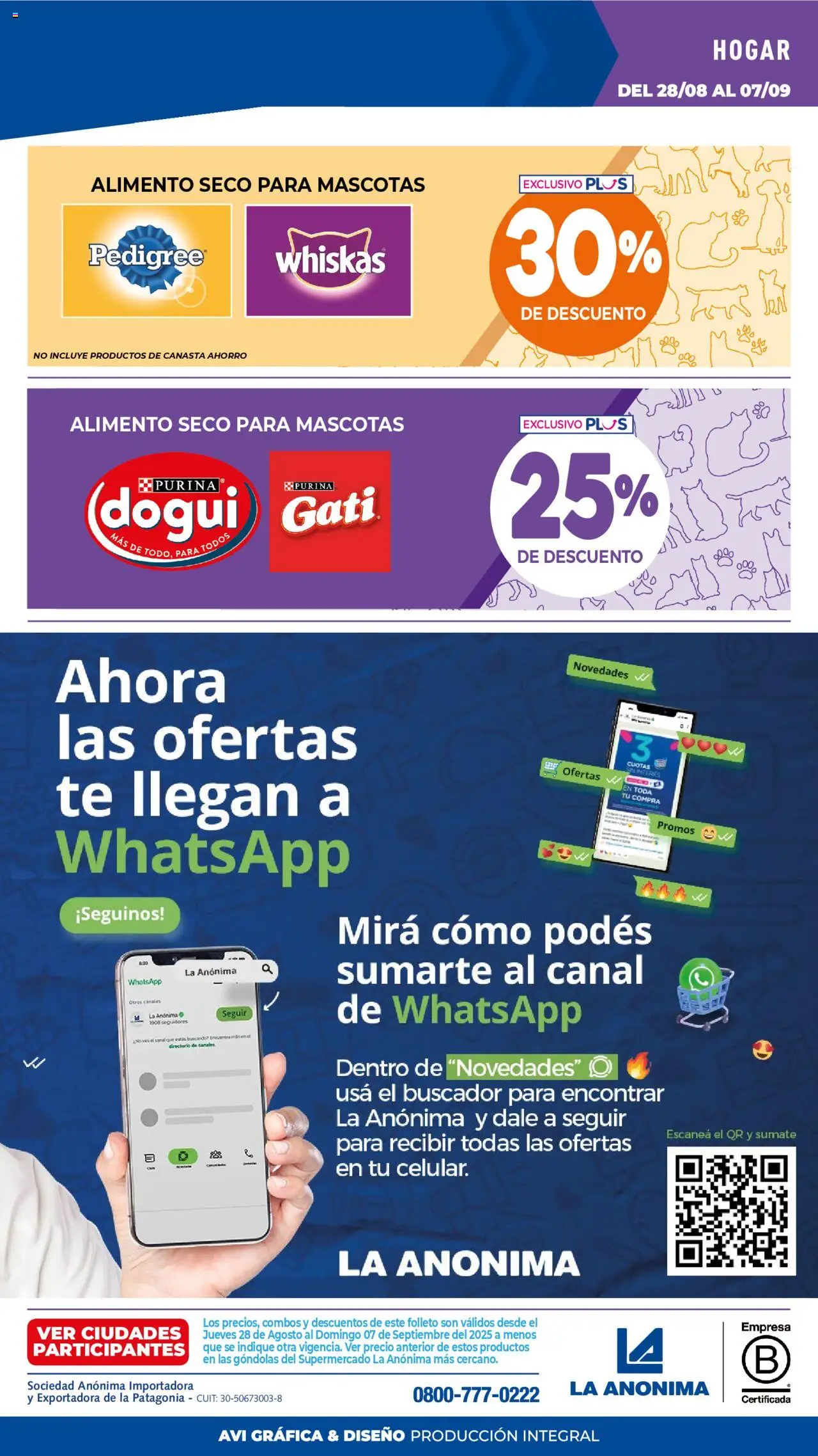 La Anonima Insuperables │ válido desde el 28.08.2025 | Página: 41 | Productos: Té, Canasta