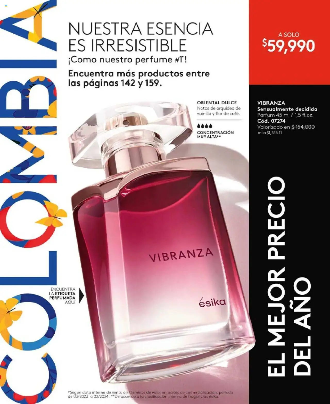 Ésika revista - valida desde el 16.06.2025 | Página: 160 | Productos: Perfume