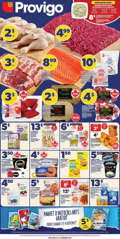 Preview of Provigo weekly flyer / circulaire from shop Provigo valid from 16.04.2026
