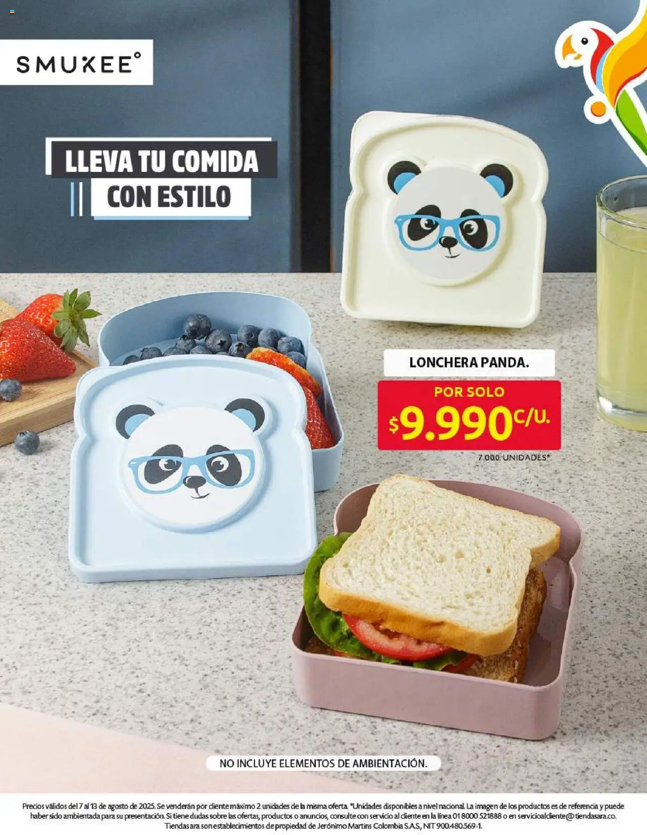 Ara revista - valida desde el 07.08.2025 | Página: 9 | Productos: Sobre, Lonchera