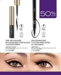 Catálogo L'Bel Campaña 1 válido desde el 01.01.2026 | Página: 7 | Productos: Agua, Delineador, Plumón, Pincel