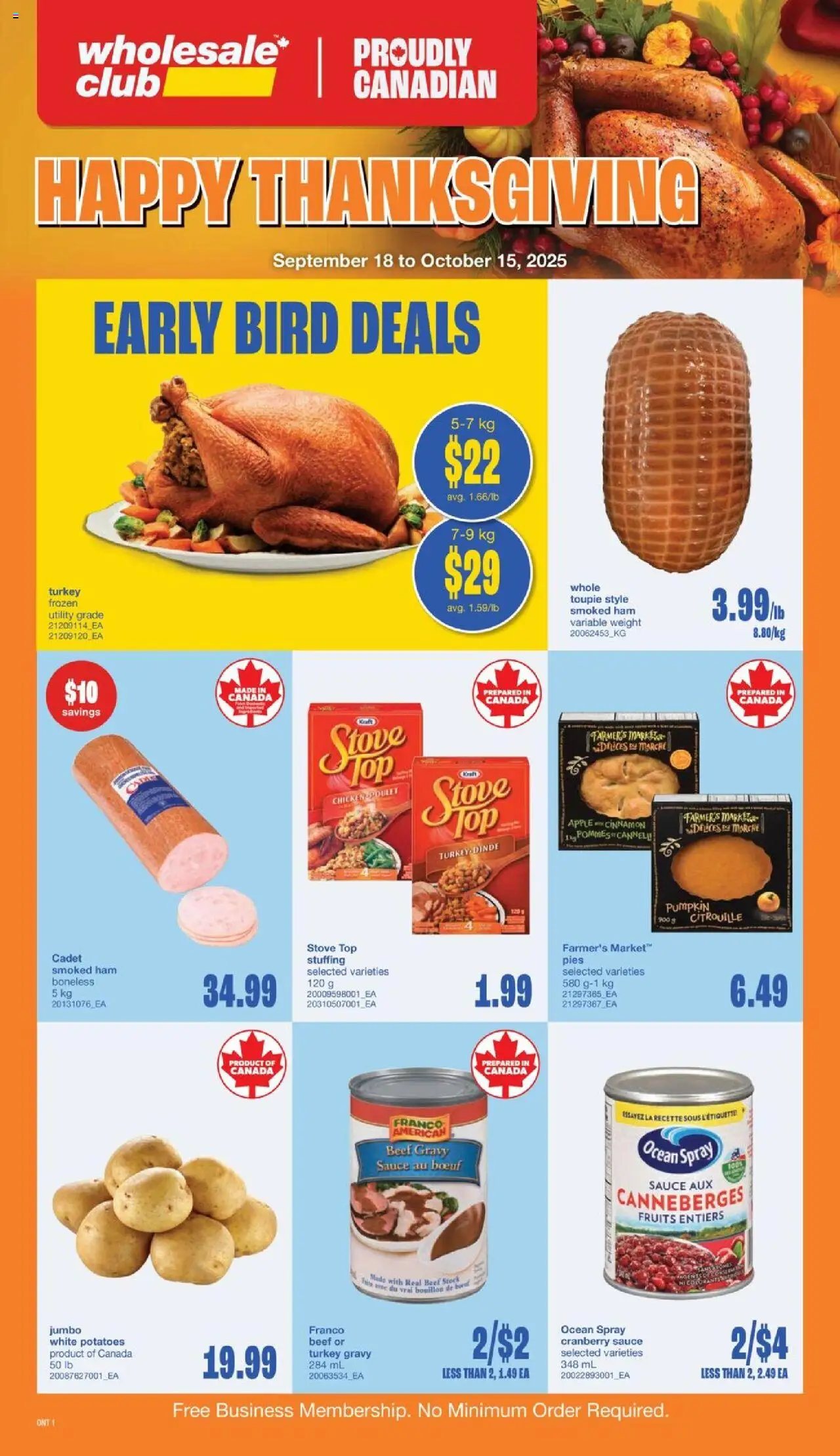 Wholesale Club flyer valid from 18.09.2025 | Page: 1