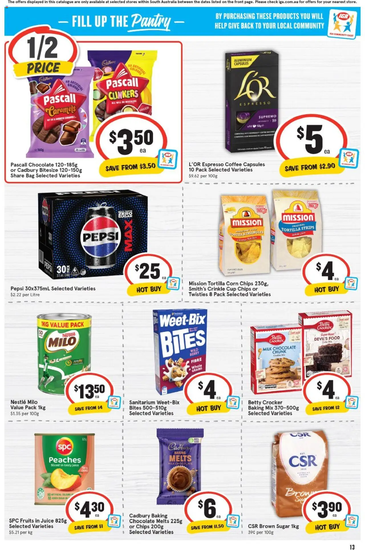 IGA catalogue - valid from 20.08.2025 | Page: 9 | Products: Coffee, Rice, Fountain, Microwave