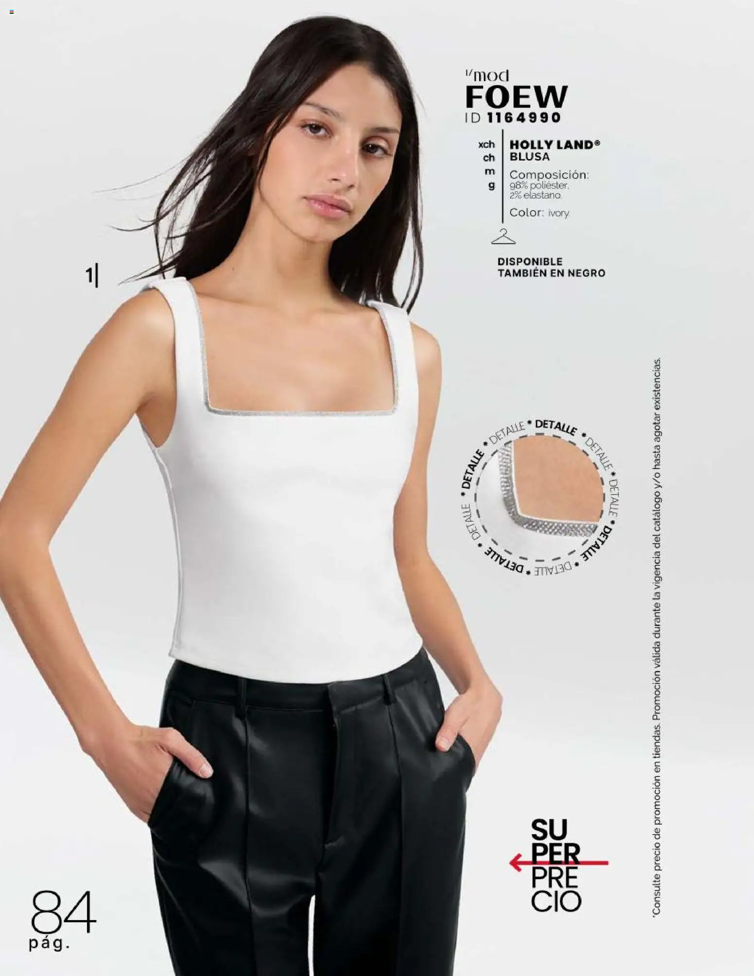 Nuevas ofertas de Price Shoes válidas en toda la República Mexicana desde el 11.03.2026. ¡Encuentra las mejores ofertas en Price Shoes catálogo Ella! | Página: 84 | Productos: Blusa