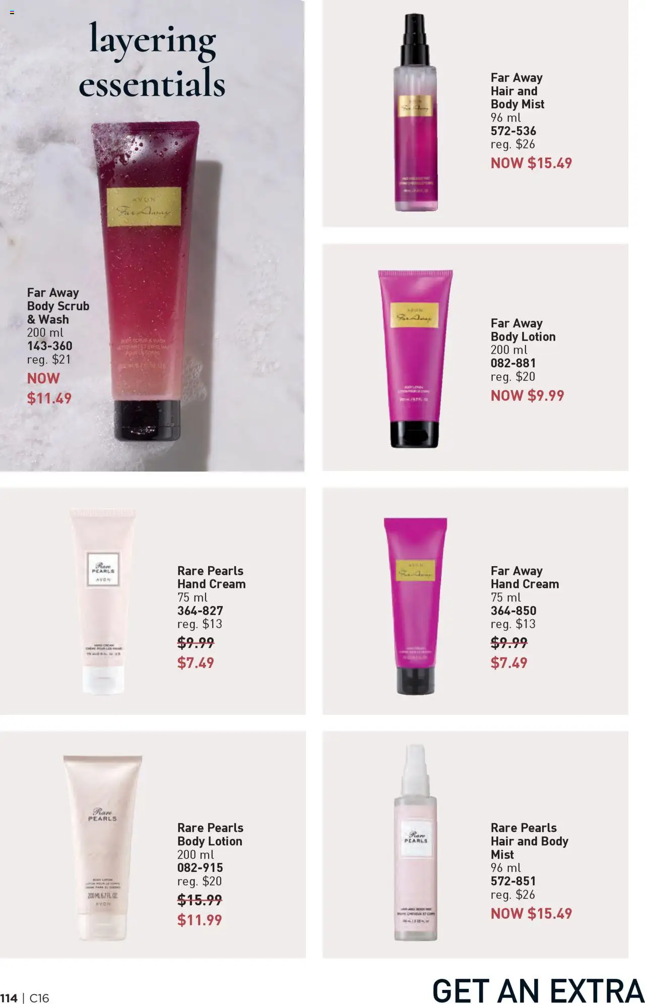Avon flyer valid from 31.07.2025 | Page: 114 | Products: Cream, Body lotion, Hand cream