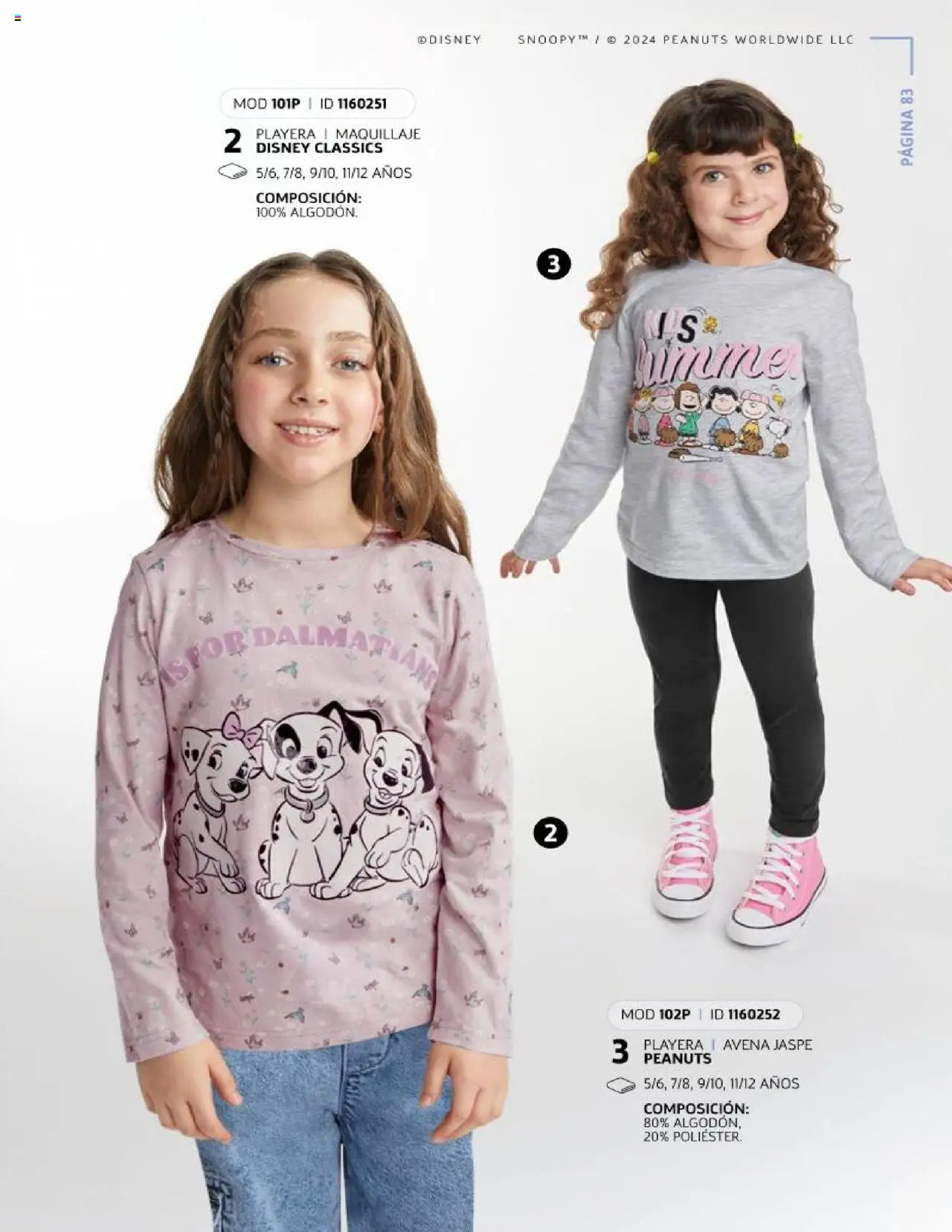 Nuevas ofertas de Price Shoes válidas en toda la República Mexicana desde el 24.07.2025. ¡Encuentra las mejores ofertas en Price Shoes Catálogo Licencias otoño / invierno 2025! | Página: 85 | Productos: Avena, Playera, Maquillaje