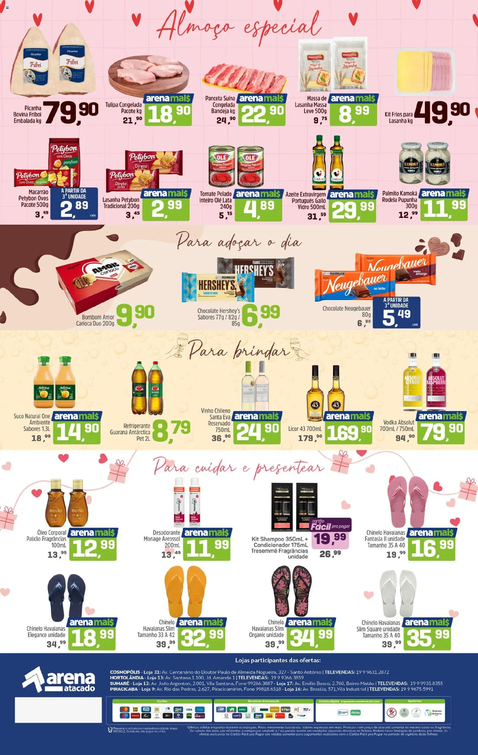 Arena Atacado Folheto - válido de 29.04.2026 | Página: 2 | Produtos: Licor 43, Óleo, Refrigerante, Carteira