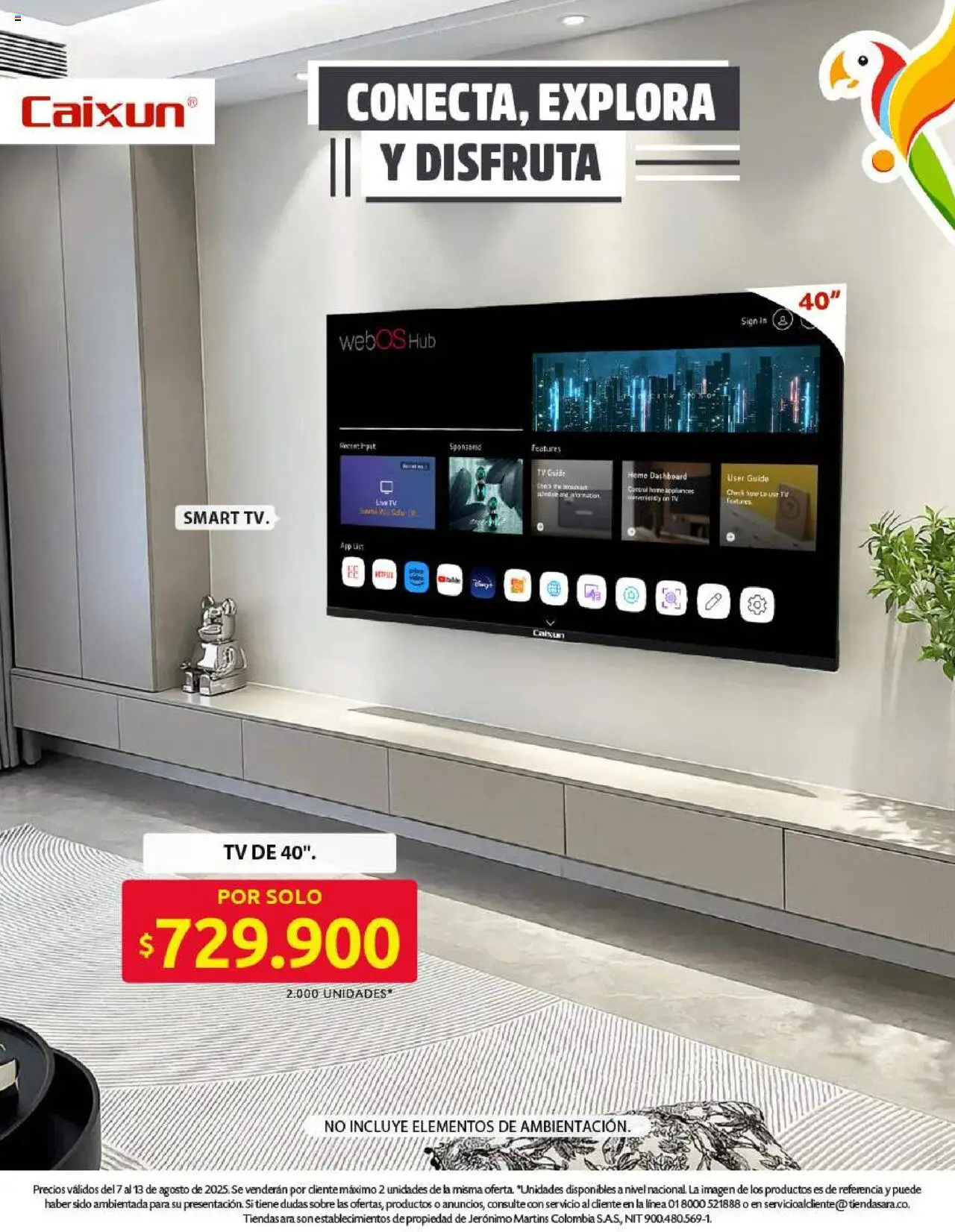 Ara revista - valida desde el 07.08.2025 | Página: 19 | Productos: Sobre