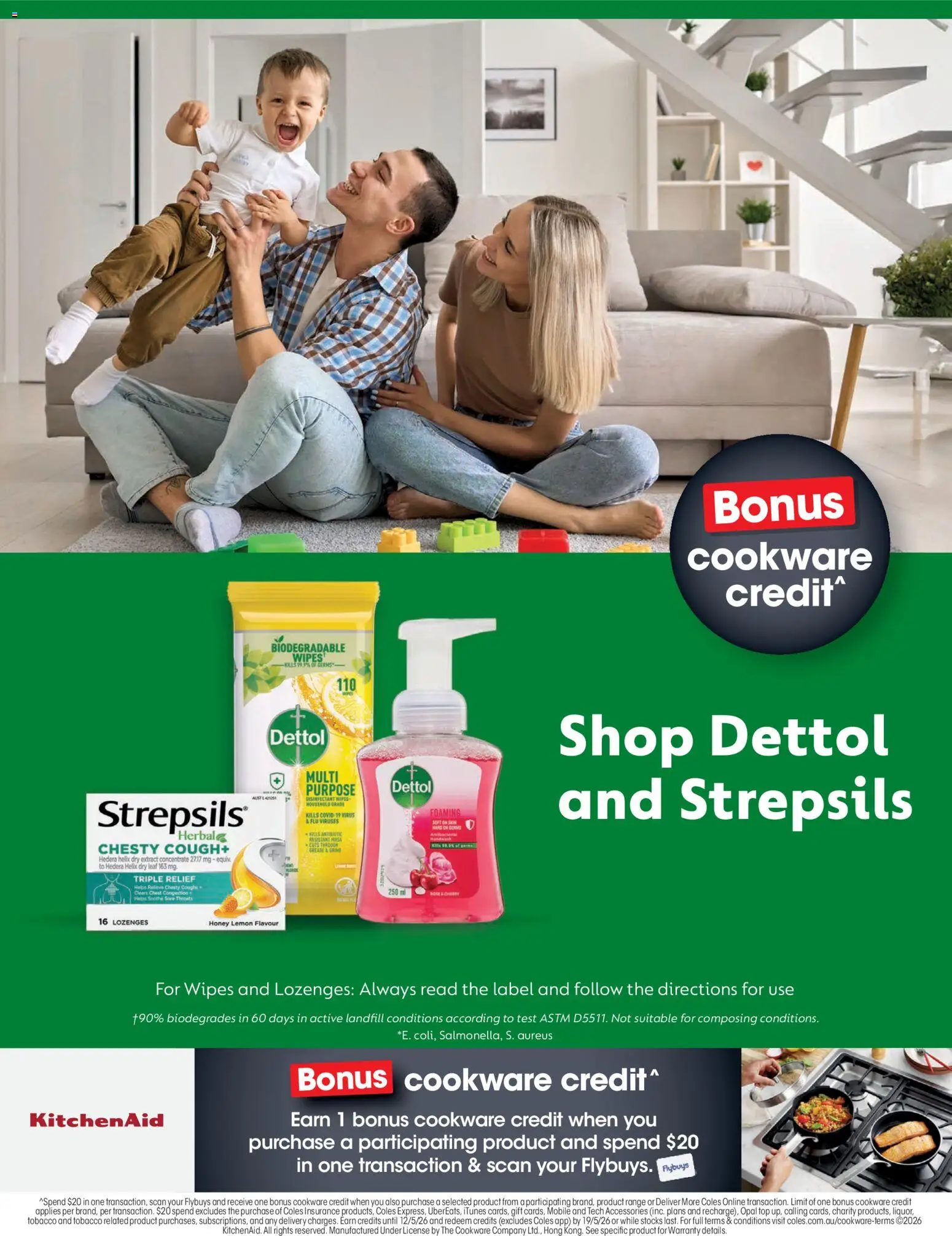 Coles catalogue - valid from 02.04.2026 | Page: 56 | Products: Cookware, Opal, Lemon, Accessories