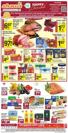 Preview of Shaw's weekly ads valid from 12.12.2025