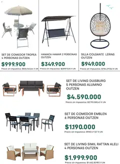 Vista previa Jumbo - Tiempo libre válido desde el 11.12.2025 | Página: 2 | Productos: Hamaca, Silla