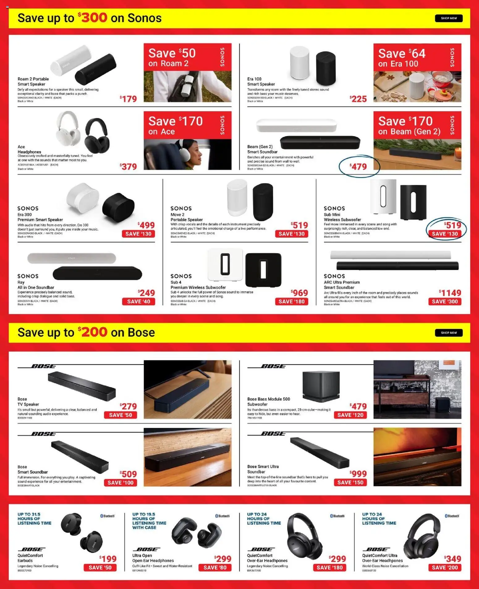 Visions flyer valid from 19.12.2025 | Page: 8 | Products: Tv, Audio, Case, Speaker