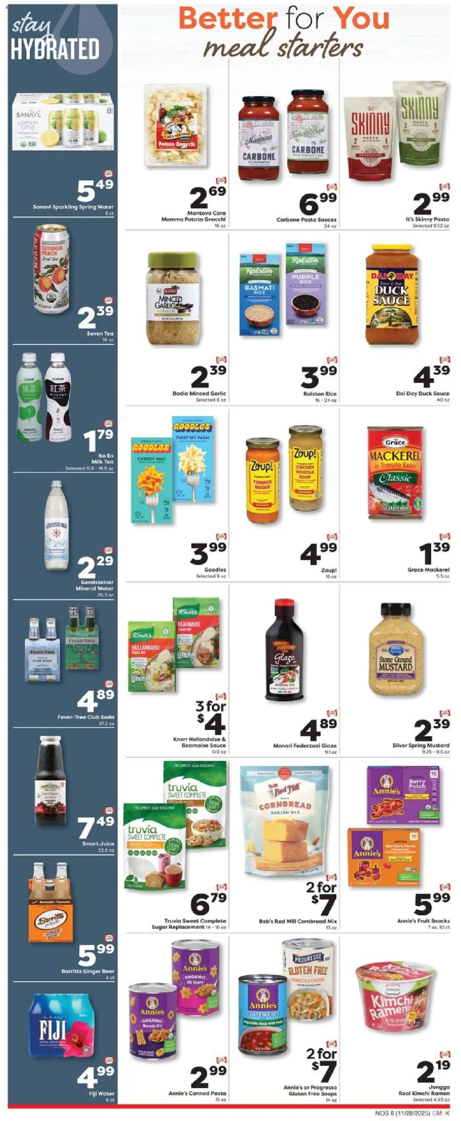Weis Natural Living - valid from 28.11.2025 | Page: 6 | Products: Juice, Tea, Sauce, Sugar