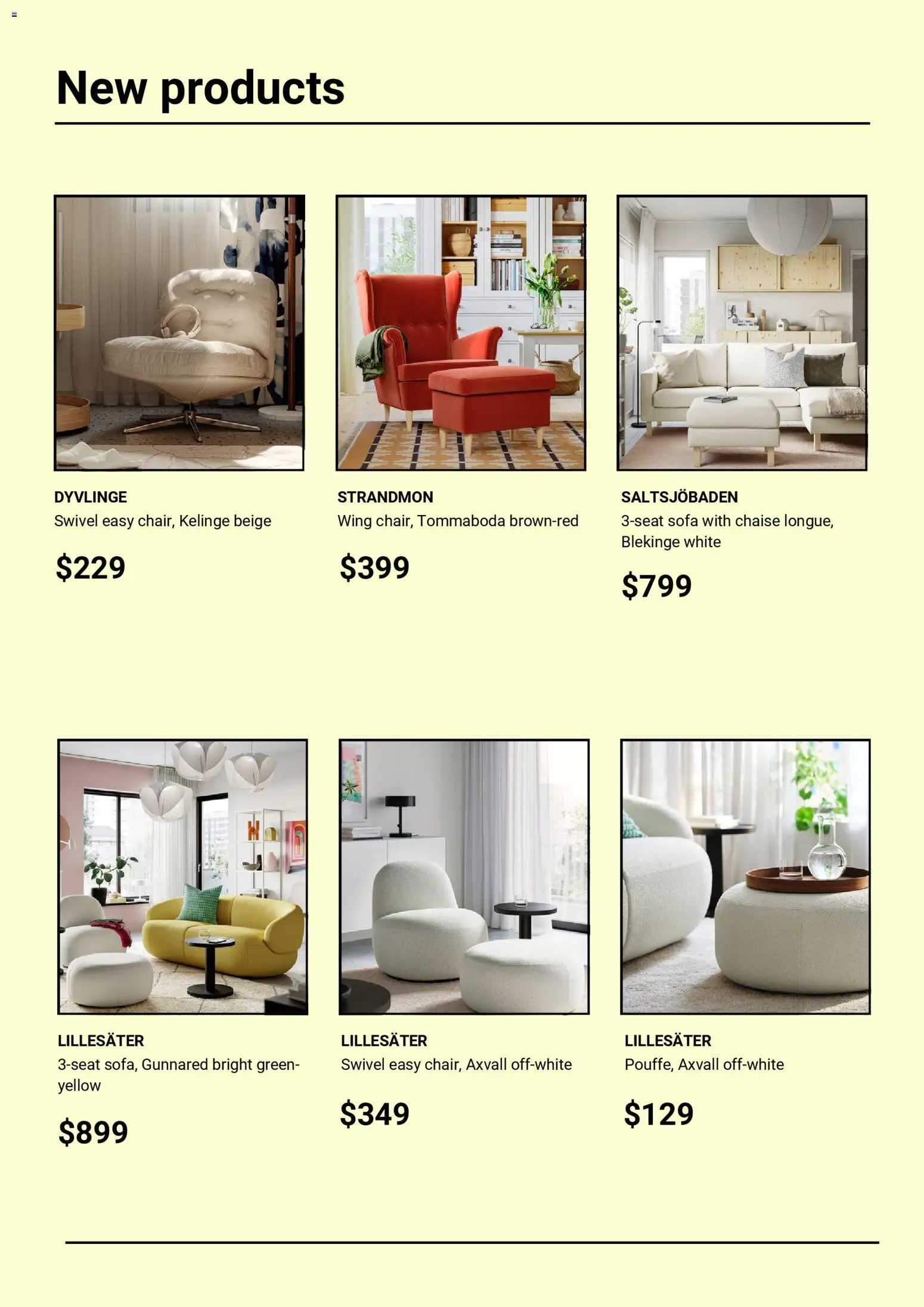IKEA catalogue - valid from 10.04.2026 | Page: 3 | Products: Sofa