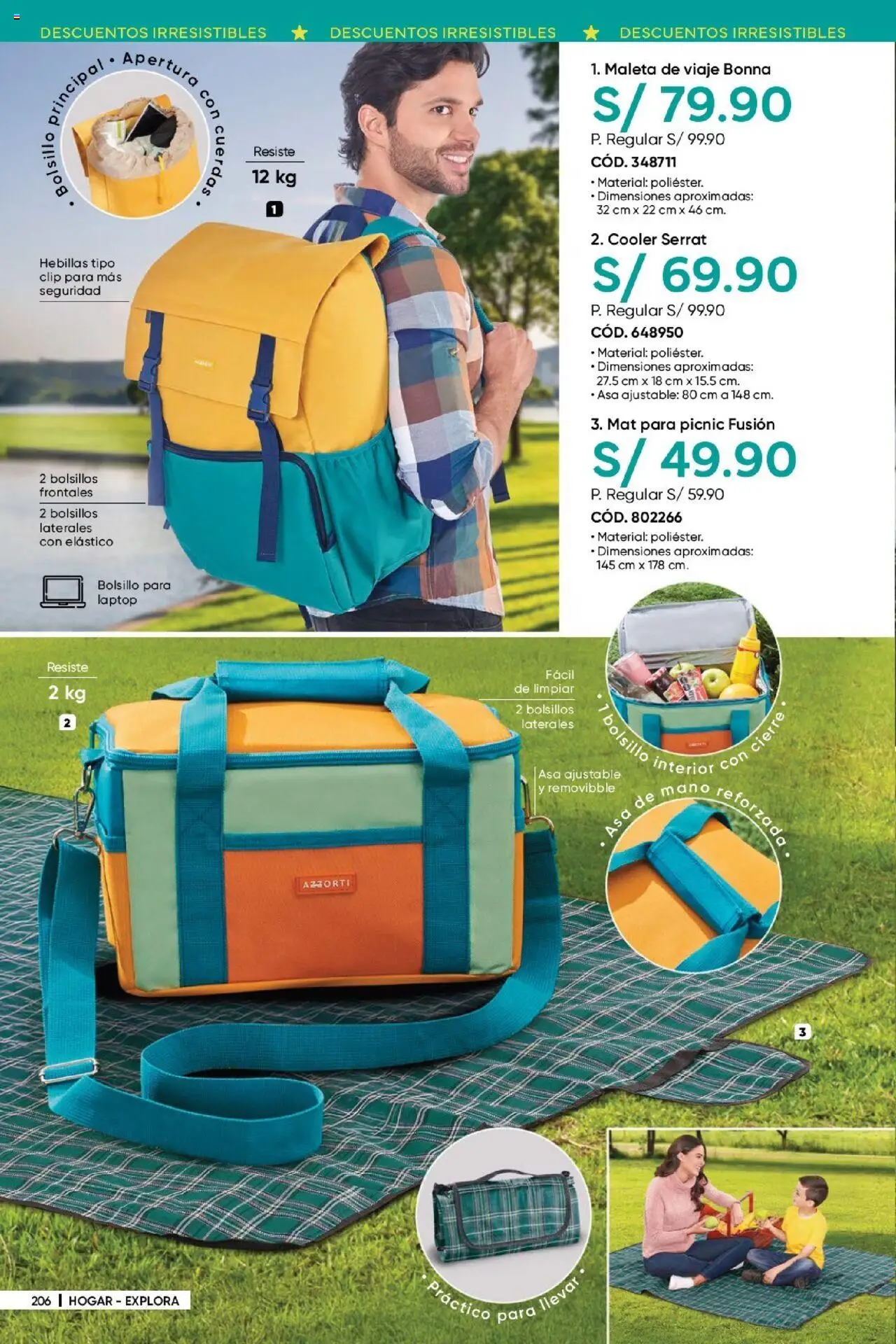 Catálogo Azzorti válido desde 17.06.2025 | Página: 208 | Productos: Maleta