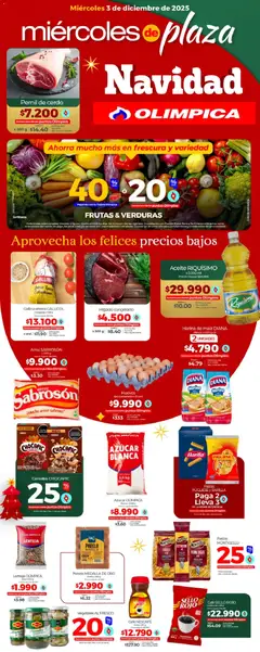 Olímpica - Miércoles de plaza -  Vista previa de la revista de la tienda Olímpica valido desde el 03.12.2025