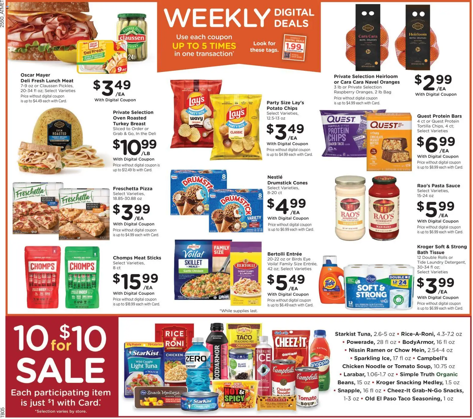 Kroger Weekly Ad - valid from 14.01.2026 | Page: 2 | Products: Skillet, Butter, Sauce, Raspberry
