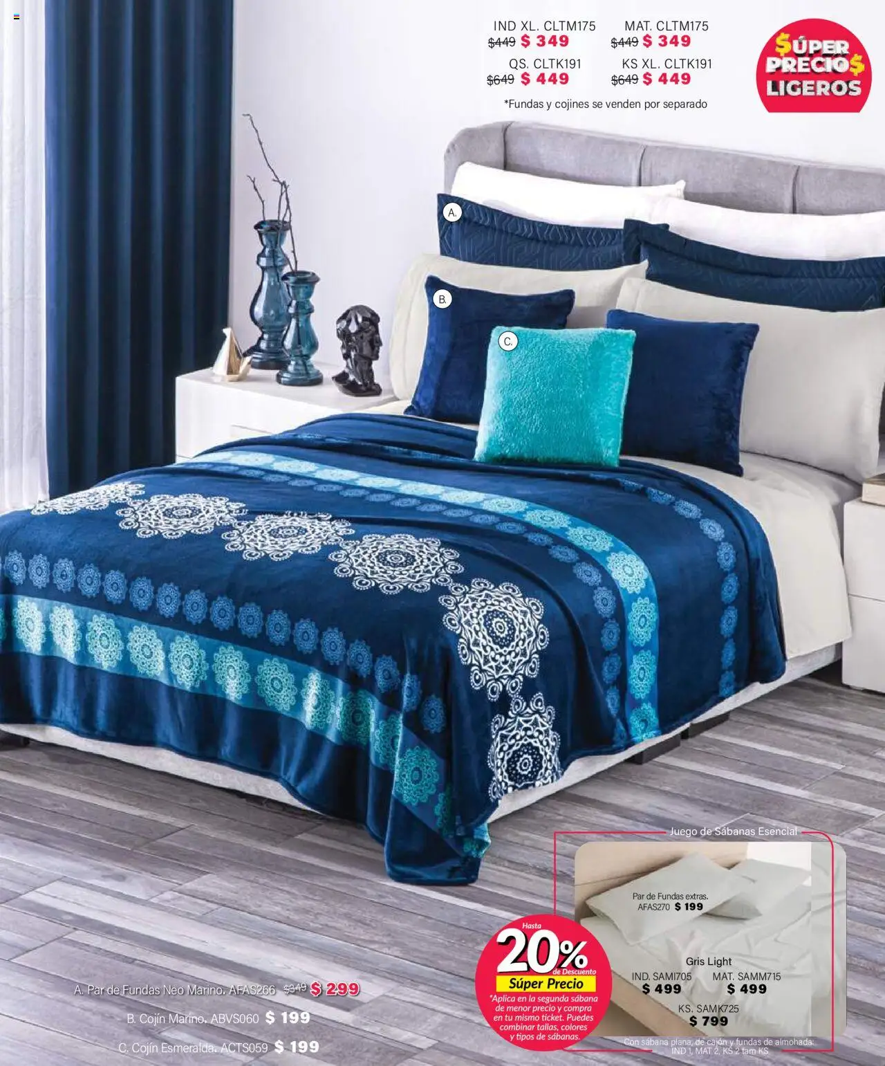 Nuevas ofertas de Colchas Concord válidas en toda la República Mexicana desde el 01.08.2025. ¡Encuentra las mejores ofertas en Colchas Concord - Catálogo! | Página: 932 | Productos: Juego, Almohada, Sabanas