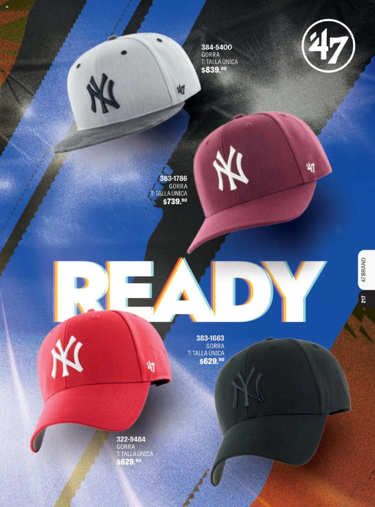 Nuevas ofertas de Andrea válidas en toda la República Mexicana desde el 10.08.2025. ¡Encuentra las mejores ofertas en Andrea - Catálogo Deportivo Completo! | Página: 217 | Productos: Gorra