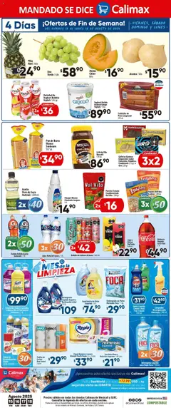 Nuevas ofertas de Calimax válidas en toda la República Mexicana desde el 15.08.2025. ¡Encuentra las mejores ofertas en Calimax - Folleto Mexicali! | Página: 6