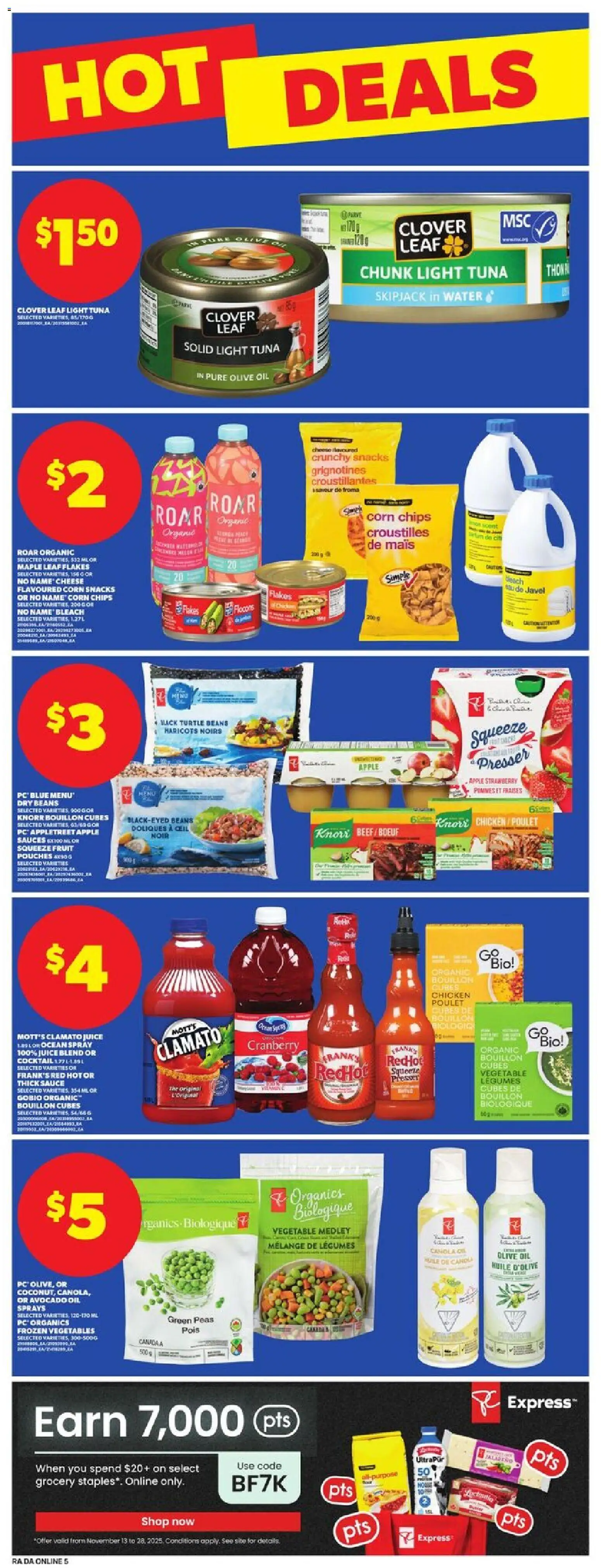 Atlantic Superstore flyer valid from 20.11.2025 | Page: 14 | Products: Chips, Flakes, PC, Cheese