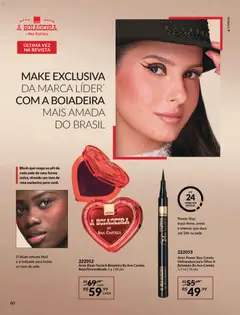 Avon - Campanha 02 - Pré-Visualização do folheto da loja Avon, válido de 06.01.2026 | Página: 60 | Produtos: Blush, Caneta, Revista