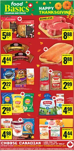 Preview of Food Basics weekly flyer / circulaire from shop Food Basics valid from 09.10.2025
