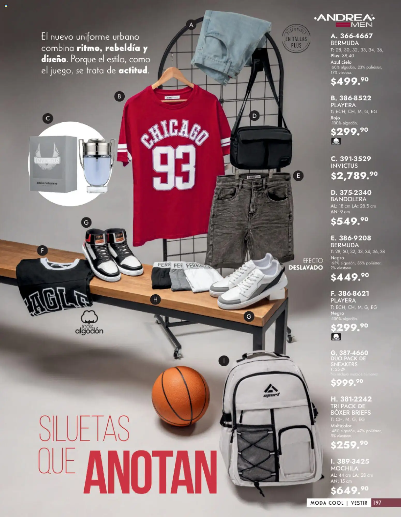 Nuevas ofertas de Andrea válidas en toda la República Mexicana desde el 25.01.2026. ¡Encuentra las mejores ofertas en Andrea catálogo Vestir Caballero ! | Página: 39