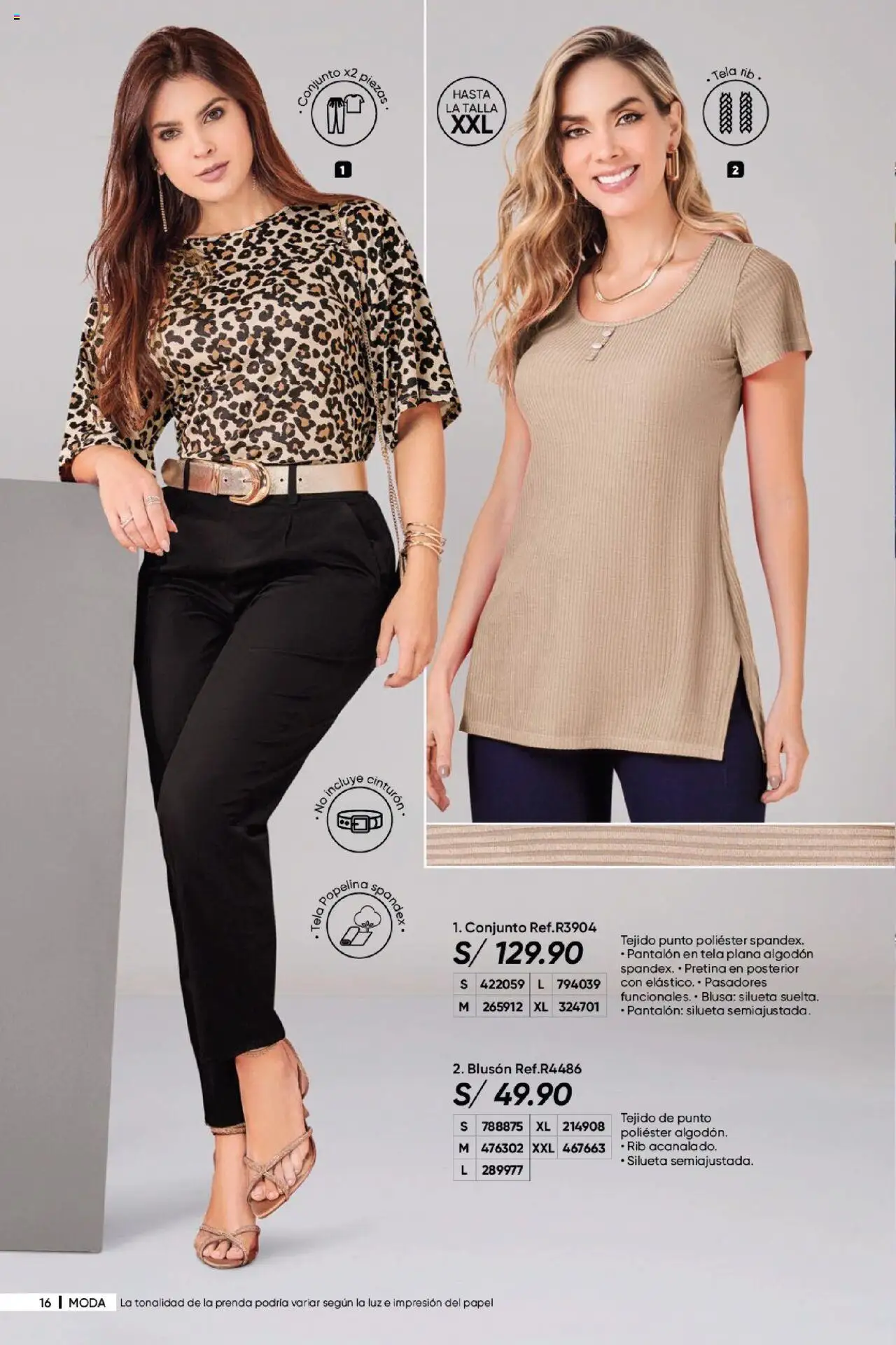 Catálogo Azzorti válido desde 17.06.2025 | Página: 18 | Productos: Blusa, Cinturón