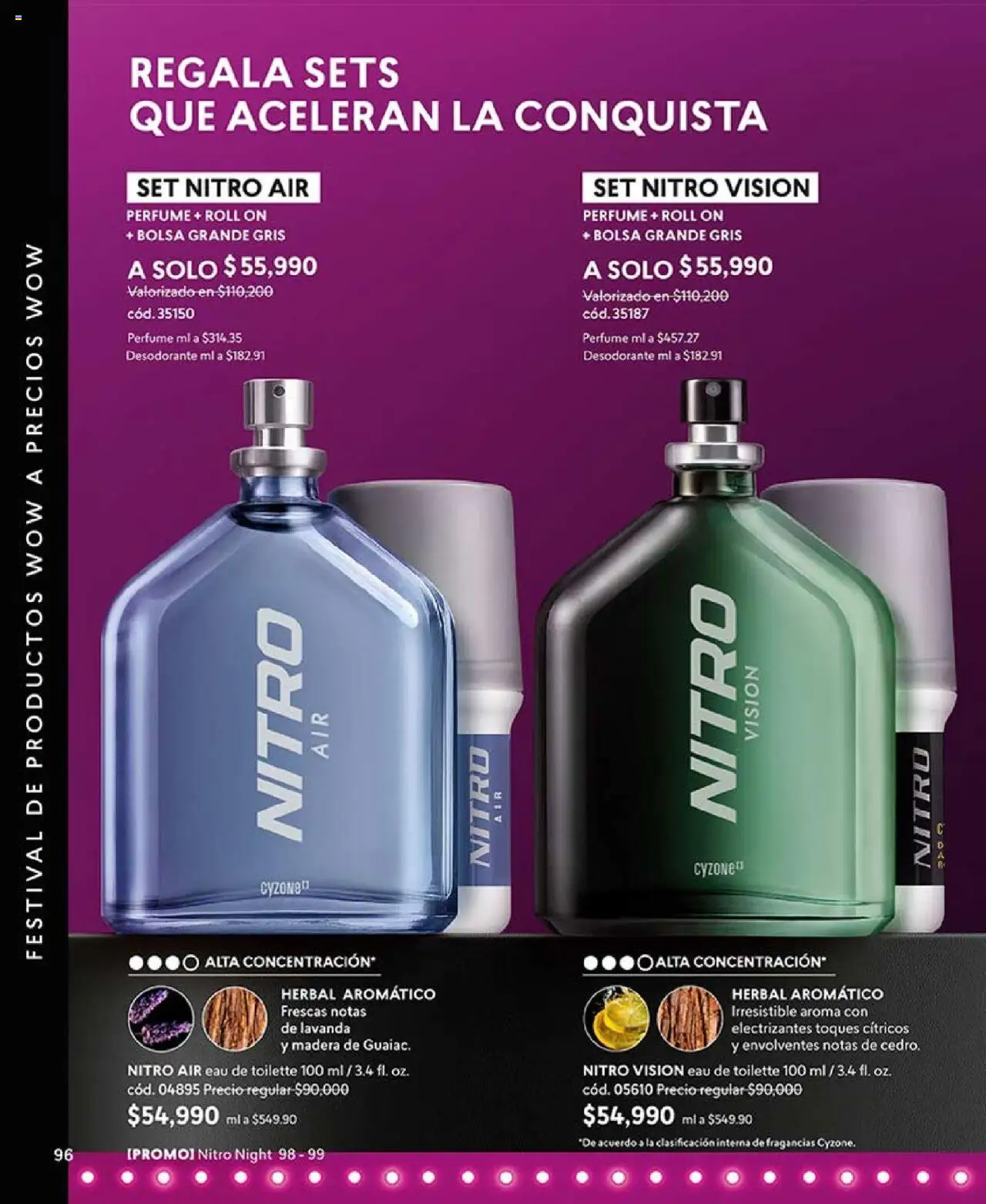 CyZone revista - valida desde el 29.07.2025 | Página: 108 | Productos: Bolsa, Perfume, Eau de toilette, Desodorante