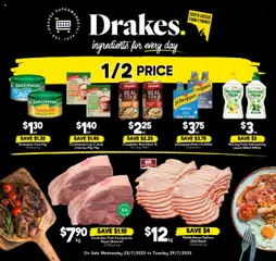 Preview of Drakes Catalogue SA - valid from 23.07.2025
