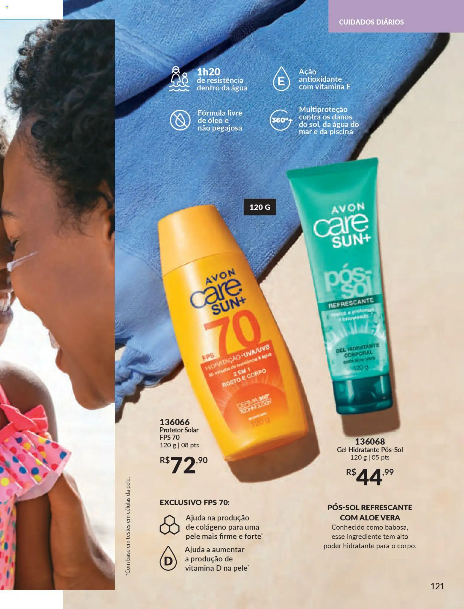 Avon Folheto - válido de 19.12.2025 | Página: 121 | Produtos: Hidratante corporal, Óleo, Base, Piscina