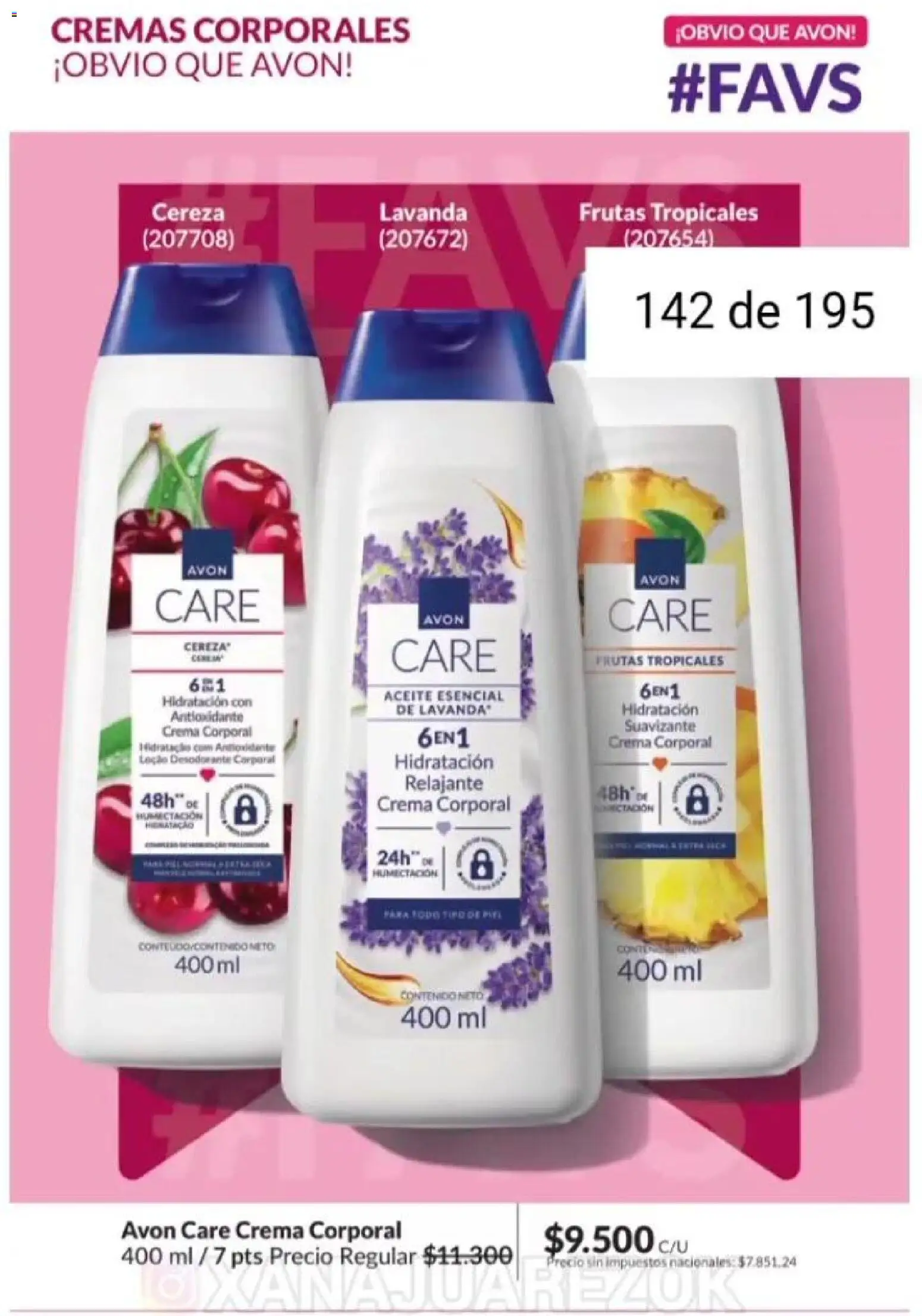 Catálogo AVON Campaña 1/2026 │ válido desde el 01.01.2026 | Página: 132 | Productos: Aceite, Desodorante, Suavizante, Crema