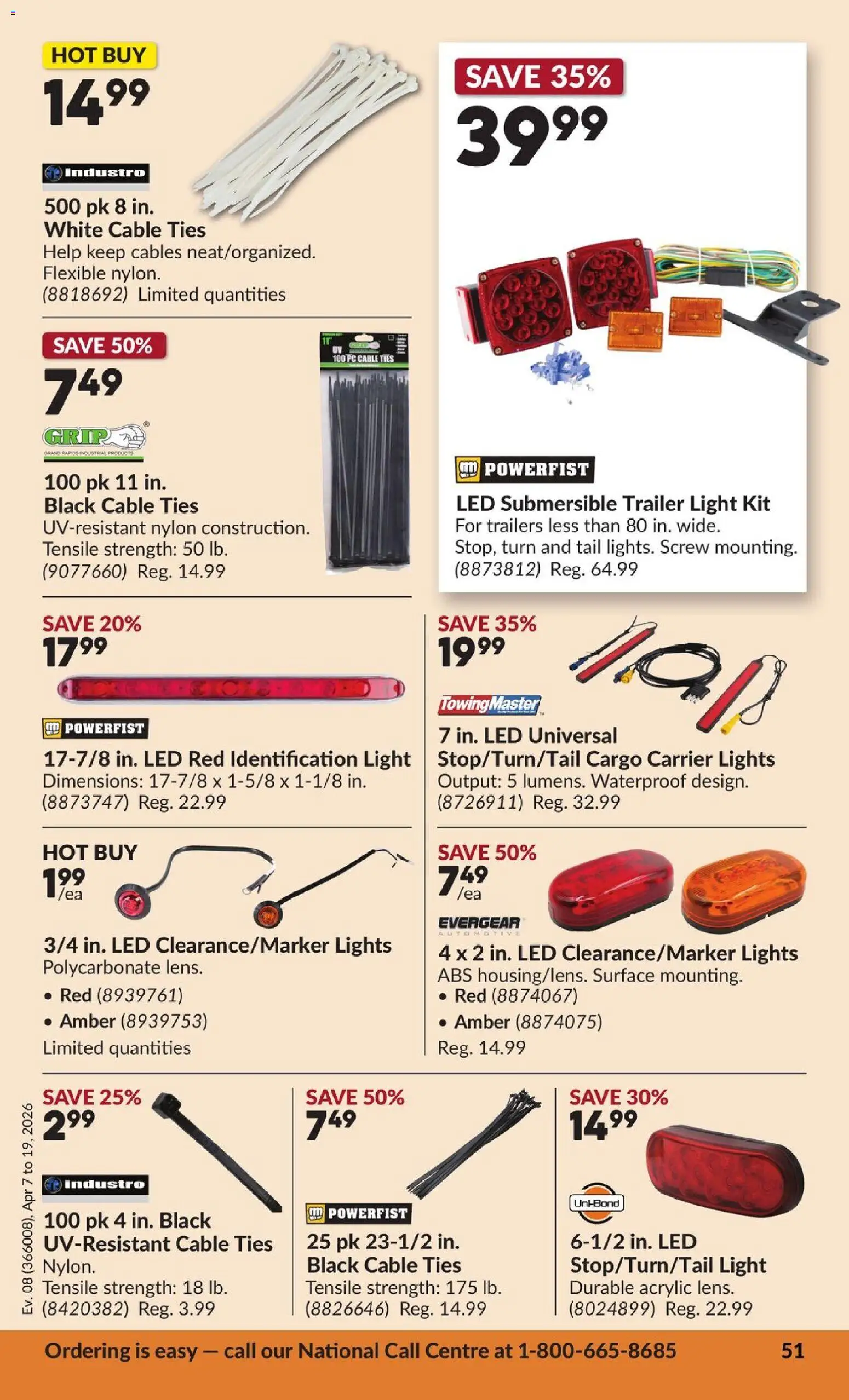 Princess Auto flyer valid from 07.04.2026 | Page: 57 | Products: PC, Cable