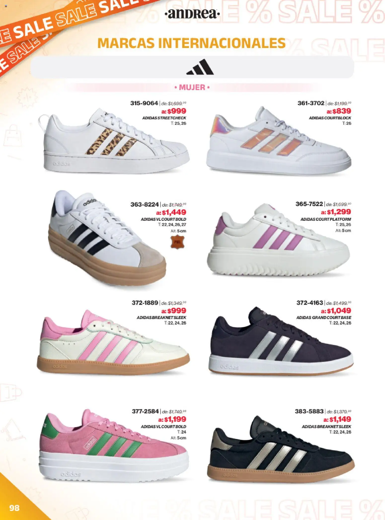 Nuevas ofertas de Andrea válidas en toda la República Mexicana desde el 21.12.2025. ¡Encuentra las mejores ofertas en Andrea catálogo Outlet! | Página: 98