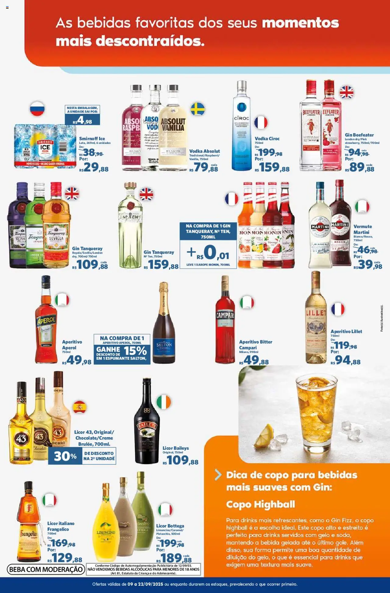 Sam's Club Folheto - válido de 09.09.2025 | Página: 6 | Produtos: Espumante, Xarope, Vodka, Bebida