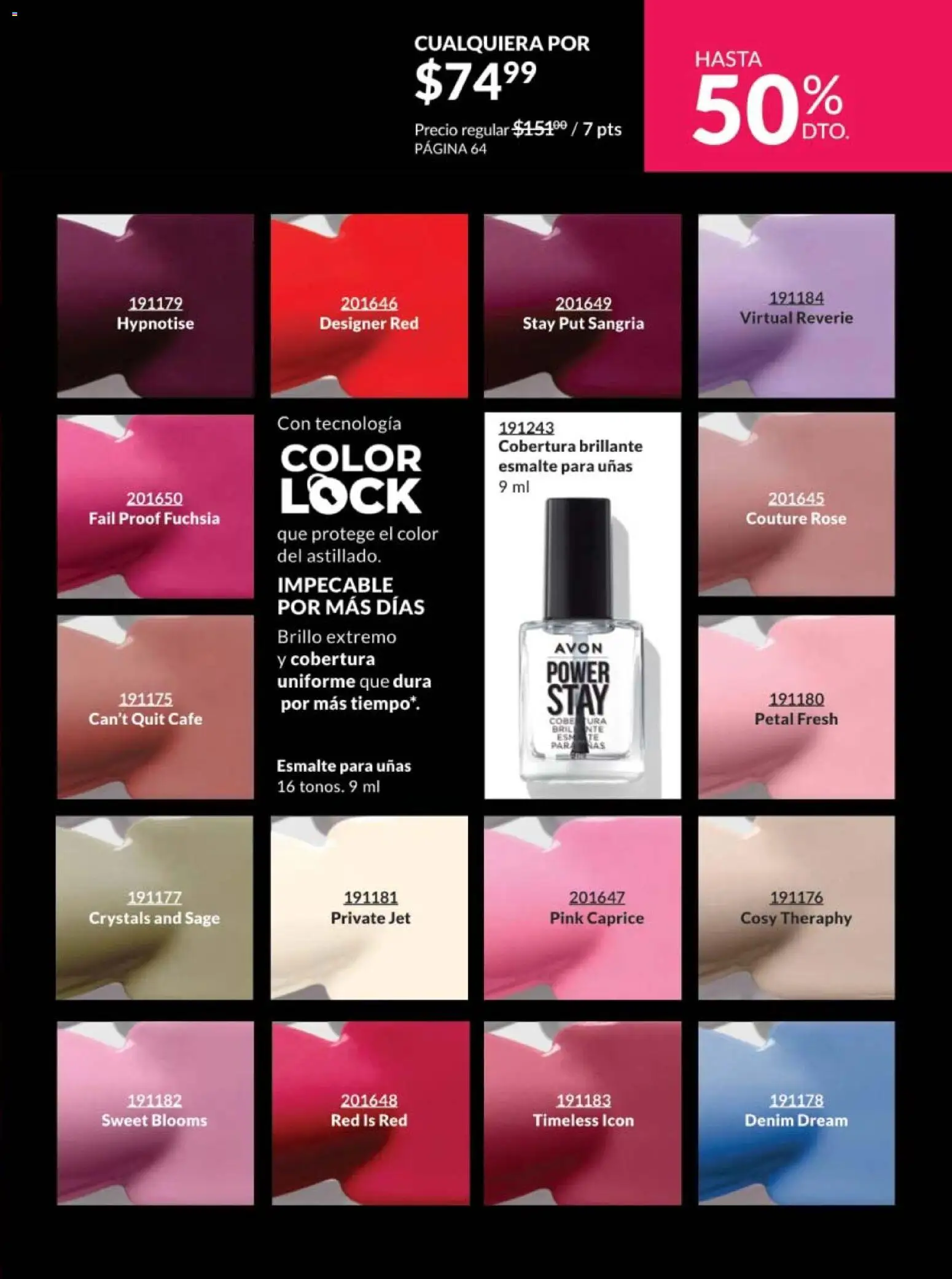 Nuevas ofertas de AVON válidas en toda la República Mexicana desde el 30.01.2026. ¡Encuentra las mejores ofertas en AVON campaña 3 2026! | Página: 59 | Productos: Brillo, Café